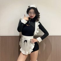 Anime Maid Lingerie Set - Cute Cosplay Uniform & Sexy Sleep Dress, Lolita Style One-Piece Outfit