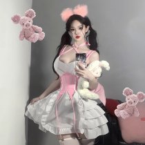 Cute Kawaii Maid Costume Set - Creamy Sweet Devil & Innocent Girl Cosplay Lingerie Outfit