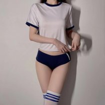 Japanese Gymnastics Outfit Sexy Lingerie Set - Cute Playful Bedroom Costume for Couples