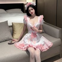 Japanese Maid Costume Dress - Sweet Cat Girl Cosplay Outfit, Kawaii Lolita Style Anime Dress for Women