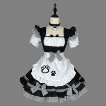 Maid Costume Cosplay Dress - Cute Anime Cat Girl Lolita Outfit for Women