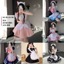 Maid Costume Cosplay Dress - Cute Anime Cat Girl Lolita Outfit for Women
