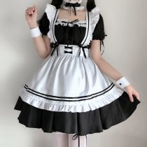 Maid Costume Cosplay Dress - Japanese Lolita Student Uniform, Plus Size Anime Role Play Outfit