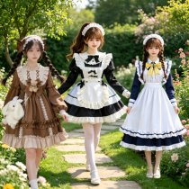 Maid Dress Cosplay Costume - Sweet Lolita Servant Dress for Women, Plus Size Cute Maid Outfit for Daily Wear & School