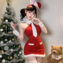 Mocheng Sexy Lingerie Set - Pure & Tempting Sheer Wrap Skirt Sleepwear for Role Play & New Year Outfit