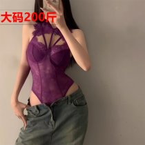 Plus Size Sexy Lingerie Set - Seductive Lace Sleepwear & Roleplay Costume, Pure Temptation QQNY Style