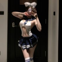 Pure & Playful Lingerie Set - Cute Student-Style JK Erotic Underwear for Sensual Fun & Intimate Moments