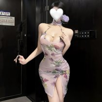Pure & Seductive Lingerie Set – Modest Yet Alluring Qipao-Inspired Sexy Sleepwear for Women