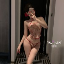 Pure & Seductive Lingerie Set – Modest Yet Sexy Q-Style Bodysuit, No-Remove Sleepwear, Uniform-Inspired Cosplay Outfit