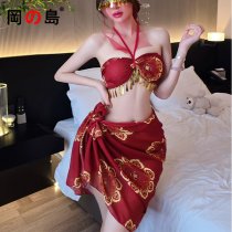 Sensual Role Play Lingerie Set - Exotic Temptation Costume for Couples, Pure-Yet-Alluring Uniform Outfit