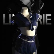 Sexy Flight Attendant Costume Set - Seductive Sailor & Secretary Uniform Sleepwear for Role Play & Intimate Nights