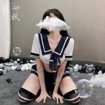 Sexy Maid Costume for Women - Plus Size Transparent Lingerie Set with Sheer Stockings & Tight Fit Role Play Outfit