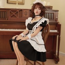 Sexy Maid Costume Set for Women - Seductive Lollipop Lolita Erotic Uniform for Bedroom Play & Roleplay