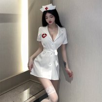 Sexy Nurse Costume for Women - Seductive Forbidden Style Lingerie Set, Role Play Outfit for Couples