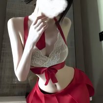 Sexy Sailor Uniform Lingerie Set - Cute Pure & Tempting Student Style Cosplay Outfit for Women