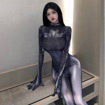 Spider-Man Cosplay Costume for Adults - Sexy Role Play Lingerie with Open-Crotch Design, Seductive Superhero Outfit