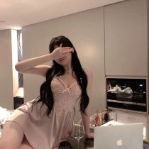 Women's Summer Lace Cami Set - French-Inspired Sheer Bodysuit with Bow Detail, Busty-Friendly & Pure Allure