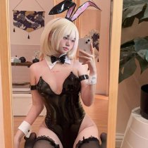Xiyun Sexy PVC Lace-Up Lingerie Set - Anime Devil-Themed Pure-Yet-Alluring Cosplay Outfit