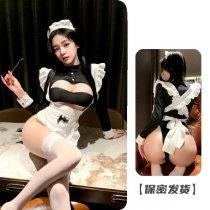 Yasu Cosplay Maid Costume - Cute Anime-Style Sexy Sleepwear & Roleplay Uniform for Women