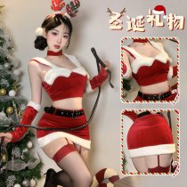 New Year Party Outfit - Sexy Busty Cosplay Costume, Tight Bodycon Mini Skirt for Nightclub & NYE Events