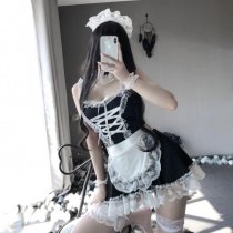 Sexy Bunny Costume Outfit - Seductive Maid Uniform Set for Role Play, Party & Cosplay