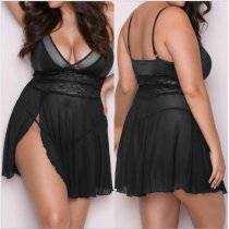 Sexy Lingerie - Plus Size Mesh Dress | Wholesale & Custom Logo