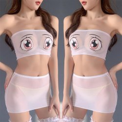 Cosplay Bodysuit Sexy Lingerie Outfit - Cartoon Tight-Fit Stretch One-Piece Deadpool Swimwear Style