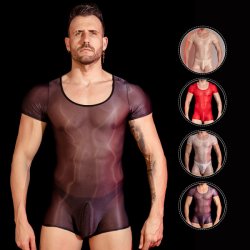2024 Men's Cooling Seamless Shapewear Bodysuit – Lightweight, Breathable, Skin-Friendly Compression Underwear