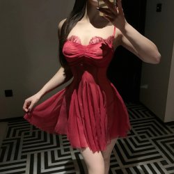 Elegant Sheer Lace Sleep Dress for Small Bust - Premium Mesh Camisole Nightgown, Sexy Lounge Wear for Women