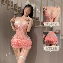French-Style Lace Corset Top with Bow Backless Bralette & Push-Up Cups - Cherry Cake Dress
