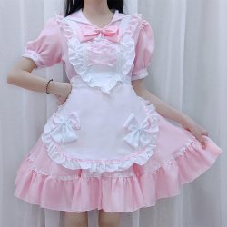 Miracle Nikki Cosplay Maid Dress - Sweet Lolita Travel Collection Outfit for Women