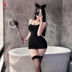 Night Temptation Lace Back Sleepwear Set - Seductive Couples Intimate Outfit for Romance & Passion