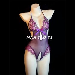 Pure & Playful Lingerie Set - Sexy Sheer Chemise Sleepwear for Women, QQNY Premium Sensual Nightwear