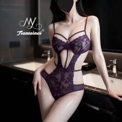 Pure & Seductive Lace Lingerie Set - Sexy Sheer Plus Size Intimate Outfit for Women