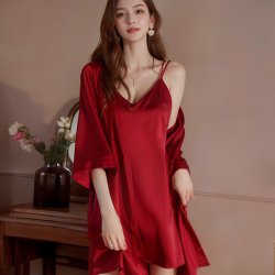 Seductive Lace Deep V-Neck Backless Sleep Dress for Women – Sexy Lingerie Sleepwear, Easy-On Bedroom Outfit