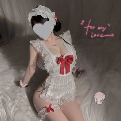 Sexy Maid Costume Set for Women – Lace Trim Apron Outfit, Flirty Chef & Housemaid Cosplay Dress with Ruffled Hem