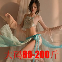 Sexy Sheer Chinese Hanfu Belly Dance Top - Modern Guofeng DUDOU Outer Layer Outfit Set