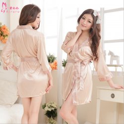 Women's Lace Lingerie Set & Plus Size Robe - Seductive Matching Sleepwear Set Wholesale Dropship