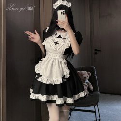 Xianyi Japanese Soft Girl Cosplay Maid Costume - Anime Servant Role Play Outfit for Women