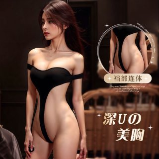 Sexy bodysuit featuring open-crotch design, perfect for cosplay with a daring and provocative style.