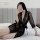 Huanqing lace sheer kimono set - japanese-style sexy sleepwear & erotic lingerie for women, 3-piece transparent robe out