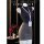 Seductive secretarial skirt set - airline stewardess costume, removable sexy lingerie outfit for women displayed on a mannequ...