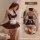 Adorable cute maid costume lingerie set - sexy low-cut plus size french maid outfit for women, playful & alluring