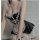 Sexy maid costume with lace details, perfect for curvy women seeking a no-remove design. ideal for plus-size wearers.