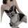 Sexy maid costume lingerie set for curvy women, no-remove design, featuring lace details and a flattering fit.