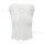White sheer mesh crop top with lace trim, stylish and sexy design for womens lingerie outfits.