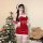 Sexy christmas costume skirt outfit for cosplay, party & stage performance