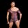 Muscular man modeling 2024 mens cooling seamless shapewear bodysuit, a lightweight, breathable compression garment.