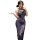 Elegant lace nightgown with high slit, perfect for intimate wear. modest design features luxurious fabric and sensuous appeal...
