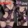 Purple lace lingerie set with floral details, v-neck, and open-crotch design for plus size women.